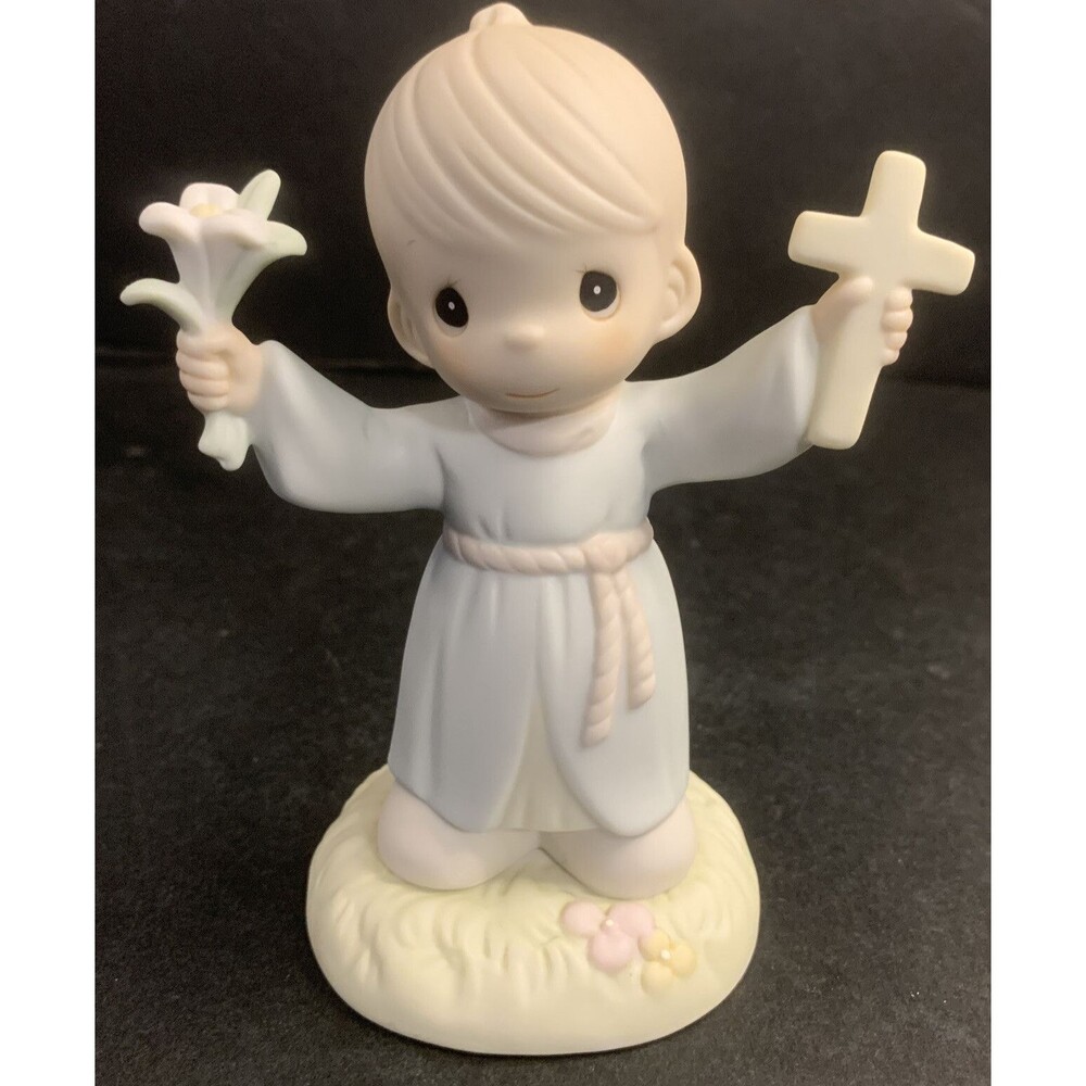 Precious Moments #532002 "Hallelujah For The Cross" Figurine 1994 Retired